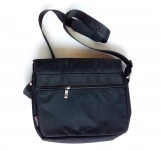 Наплечная сумка кросс-боди, черная,  из полиэстера, новая картинка из объявления