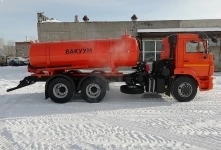 Откачка выкачка сливных ям. КАМАЗ 10куб картинка из объявления