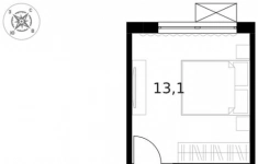 Продам 2 комнатную квартиру 61.4 м2 картинка из объявления