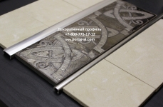 Профили из нержавейки для плитки уголки. раскладки картинка из объявления