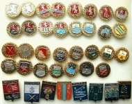 Значки СССР. Гербы городов. Золотое кольцо в объявлении 1 фото Значки СССР. Гербы городов. Золотое кольцо картинка из объявления