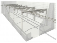 Подвесной трубчатый путь для линии убоя в объявлении 3 фото Подвесной трубчатый путь для линии убоя картинка из объявления